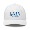 LXIX GOLF CLUB LXIX GOLF CLUB Curve Logo Trucker Cap - Blue Logo