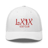 LXIX GOLF CLUB LXIX GOLF CLUB Curve Logo Trucker Cap - Red Logo