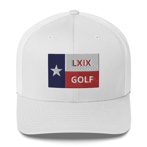 LXIX GOLF CLUB LXIX GOLF CLUB Texas Flag Trucker Cap