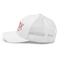 LXIX GOLF CLUB LXIX GOLF CLUB Curve Logo Trucker Cap - Red Logo