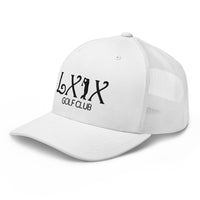 LXIX GOLF CLUB LXIX GOLF CLUB Curve Logo Trucker Cap - Black Logo