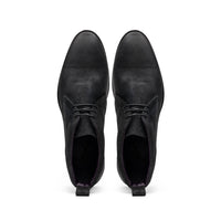 Zelli Italia Zelli Italia 46-602-BLK REZZA Suede Calfskin Chukka Boot Black