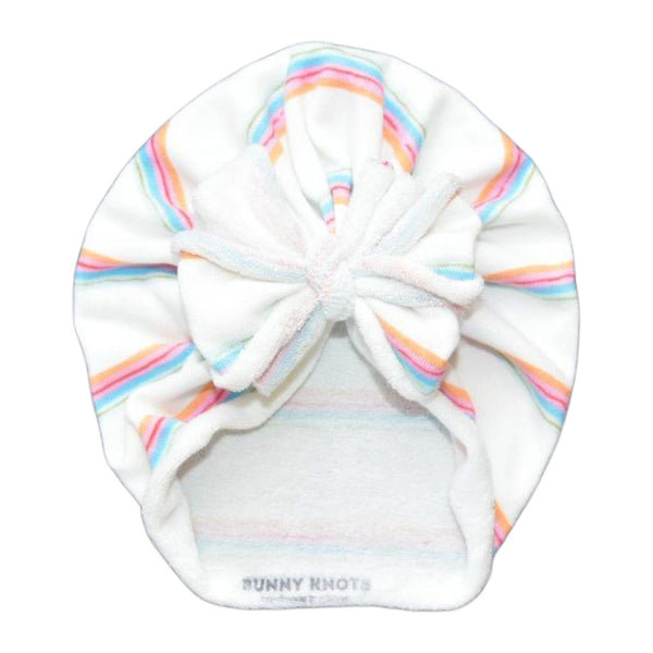 Alice | Bright Stripe | Beach Bunny Towel Headwrap