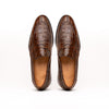 11-201-CGM ROMA Crocodile Penny Loafer, Cognac Zelli Italia