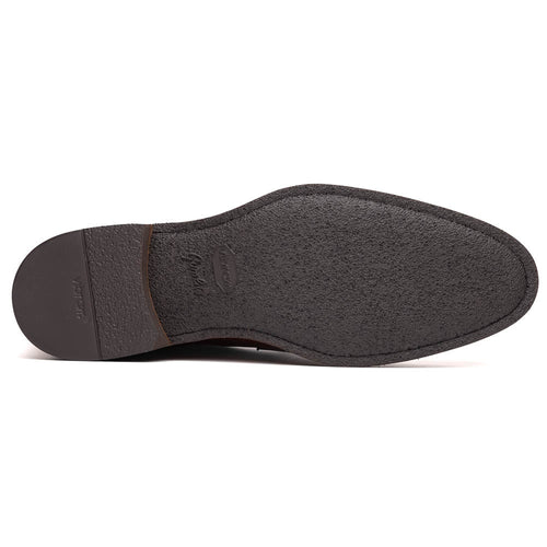 Zelli Italia 15-400-CGN ROMA Hand Burnished Calfskin Penny Loafer Cognac