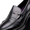 Zelli Italia 15-400-BLK ROMA Hand Burnished Calfskin Penny Loafer Black