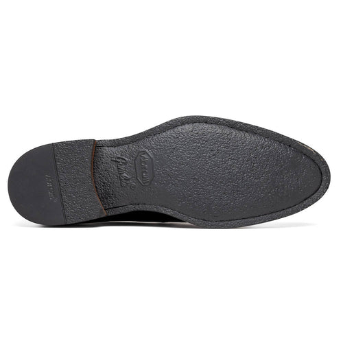 Zelli Italia 15-400-BLK ROMA Hand Burnished Calfskin Penny Loafer Black