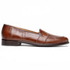 14-202-CGN ROSSI Teju Lizard Penny Loafer, Cognac Zelli Italia