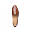 14-202-CGN ROSSI Teju Lizard Penny Loafer, Cognac Zelli Italia