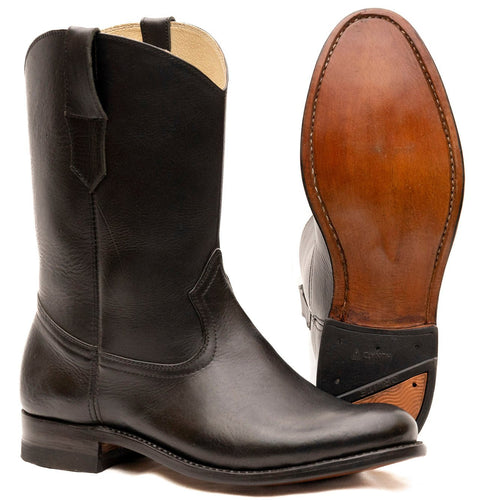 Round Toe Cowboy Boots Atitlan Leather