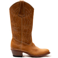 Round Toe Cowgirl Boots Atitlan Leather