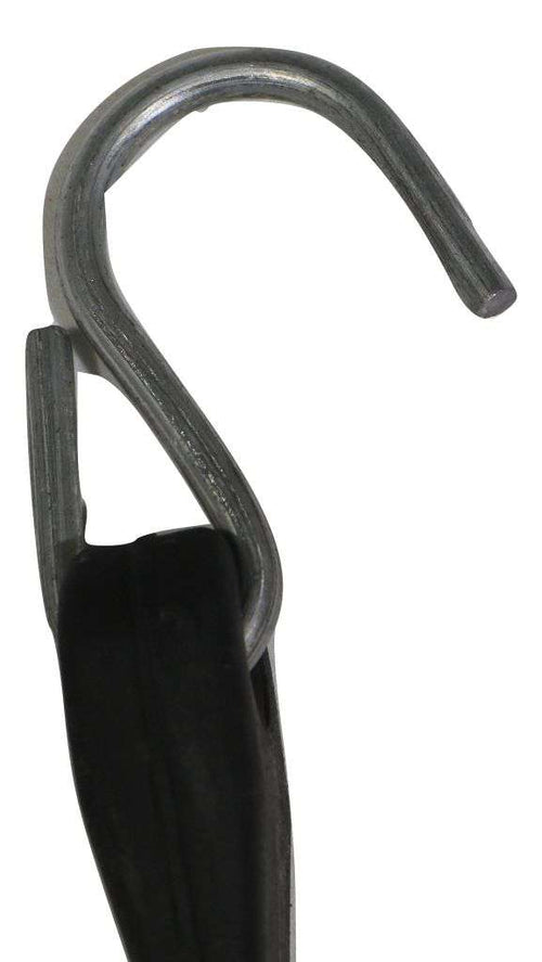 21 Inch Rubber Tarp Straps w/ Crimped S Hooks | 100 PACK RatchetStrap.Com