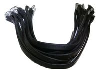 15 Inch Rubber Tarp Straps w/ Crimped S Hooks | 40 PACK RatchetStrap.Com