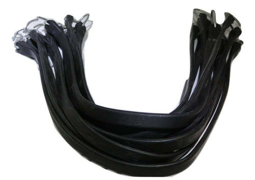 15", 21" and 31"Rubber Tarp Straps w/ Crimped S Hooks (20) of Each | 60 PACK RatchetStrap.Com