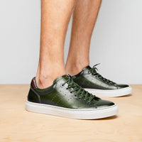 Zelli Italia 65-201-OLV RUSSO Burnished Italian Calfskin - Olive