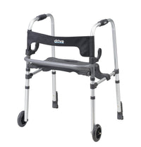 Clever Lite LS Walker Rollator with Seat and Push Down Brakes RIO Medical Supplies