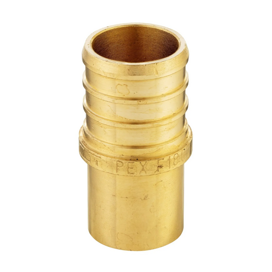 PEX A Expansion 1" PEX x 3/4" Male Sweat F1960 Adapter (Lead Free)