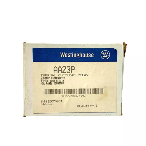 Low Price for All Low Price for All Westinghouse AA23P Overload Relay