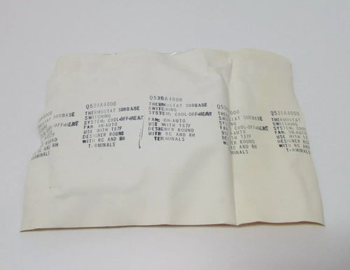 Low Price for All Honeywell Q539A4000 Thermostat Subbase With Heat/Cool 52635