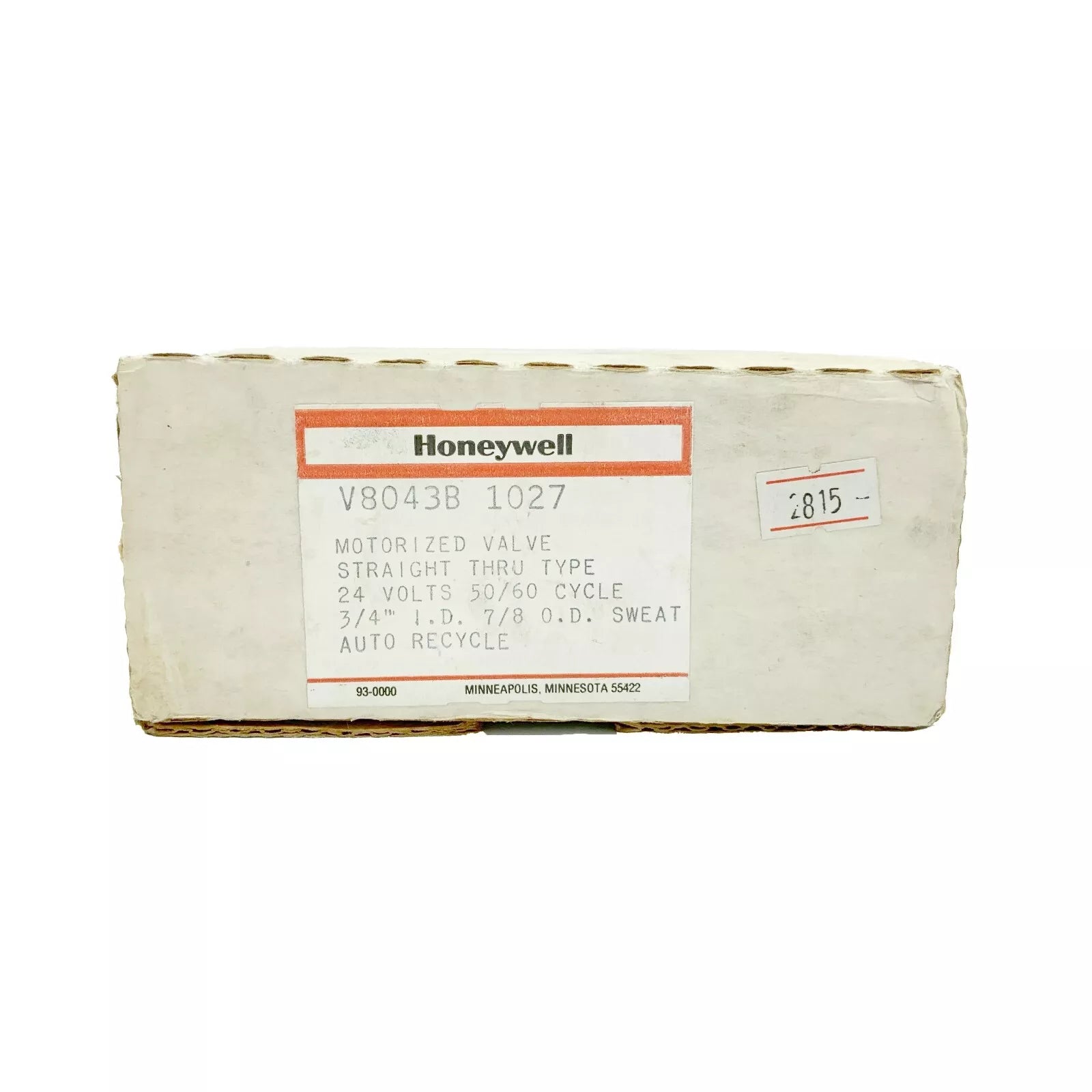 Low Price for All Low Price for All Honeywell V8043B 1027 Hydronic Zone Valve