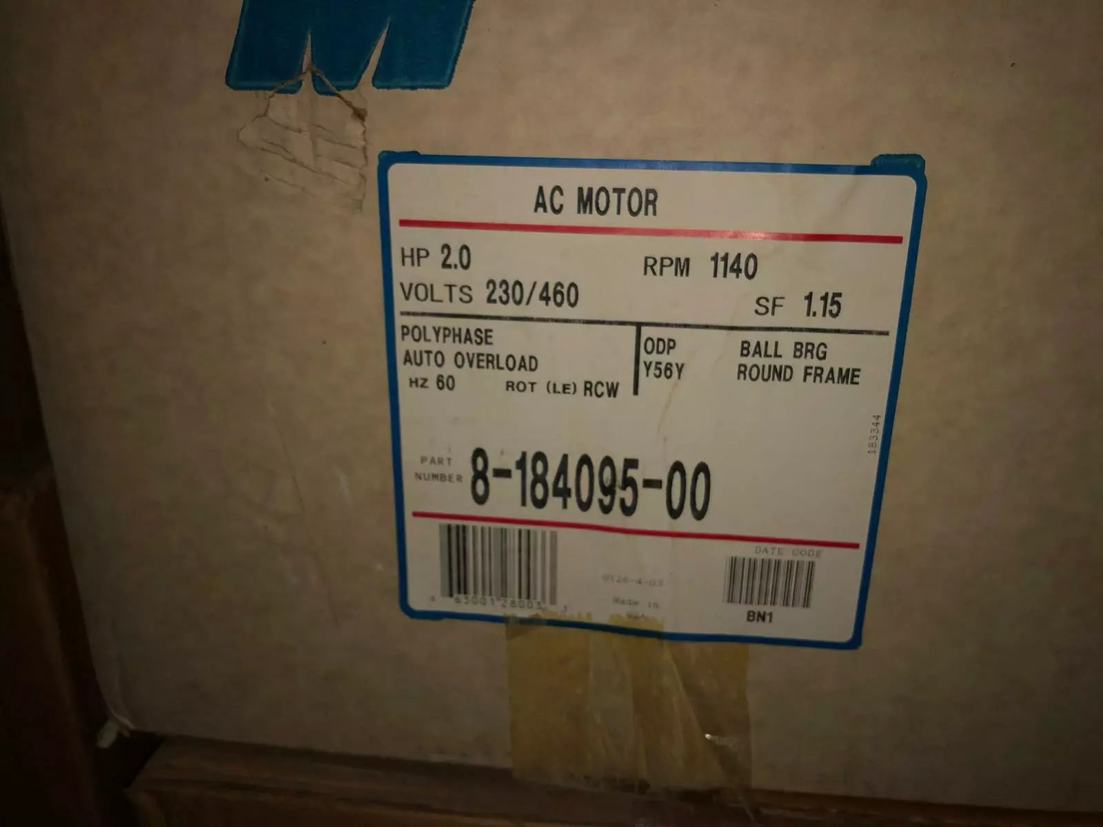 Low Price for All Low Price for All MagneTek Century 8-184095-00 Motor Polyphase