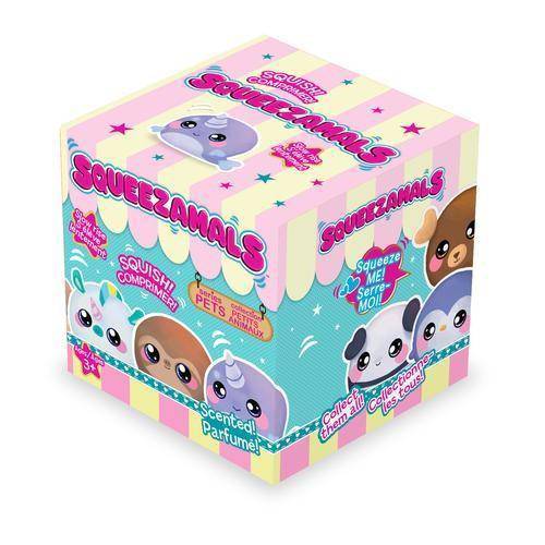 ToyShnip Scented Squishamals/Squeezamals 2.5 Inch Mystery Pack with (1) Random