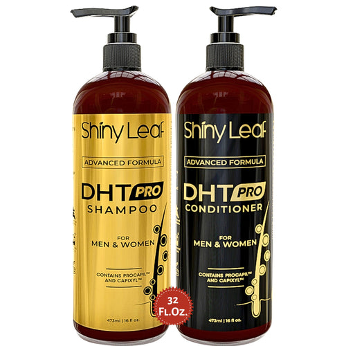 Shiny Leaf DHT Pro Shampoo and Conditioner with Procapil and Capixyl