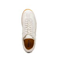 Zelli Italia 65-400-WHT SHIZZO Signature Leather Sneakers, White