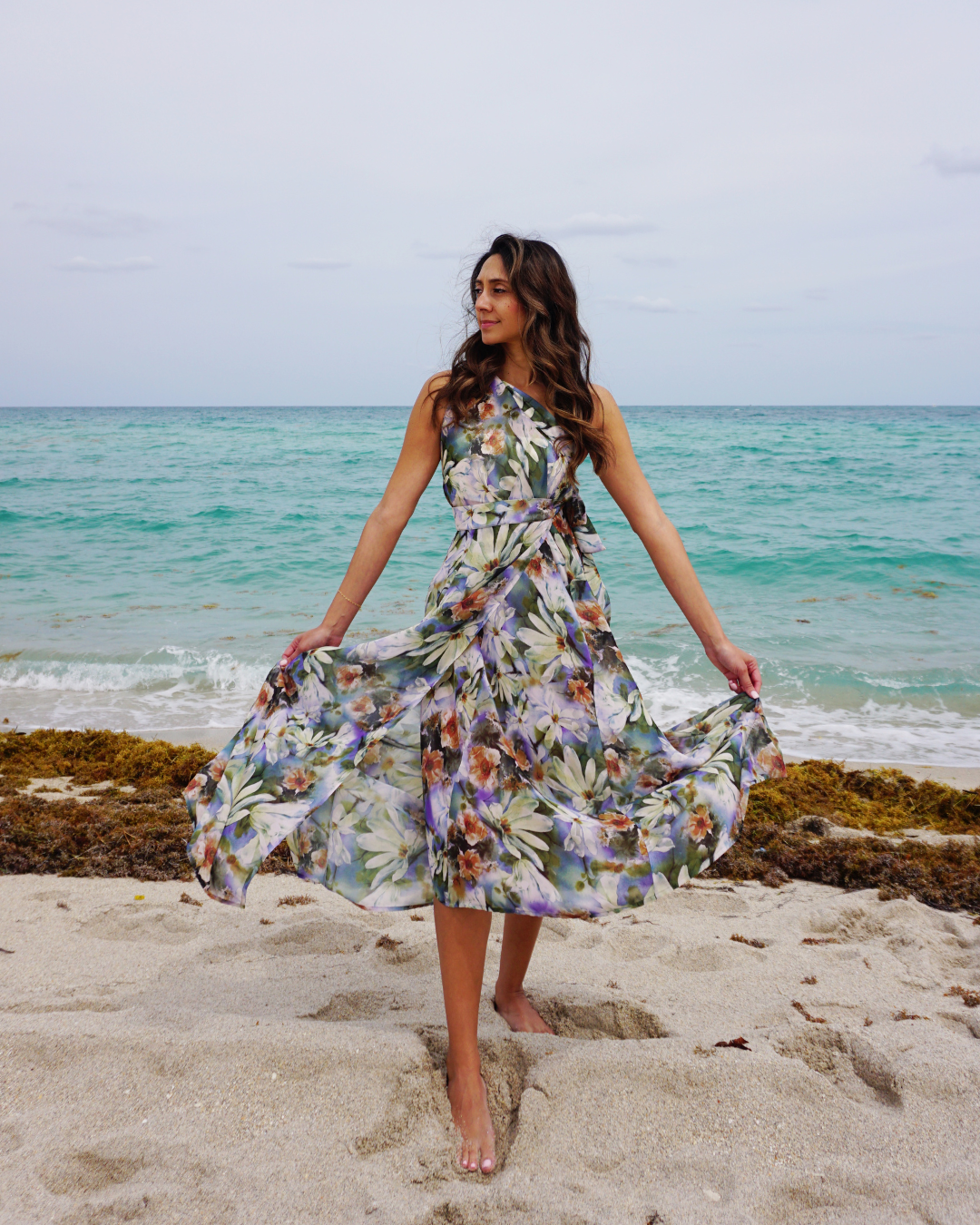Baliawear Baliawear Show Skirt - Magnolia Bloom