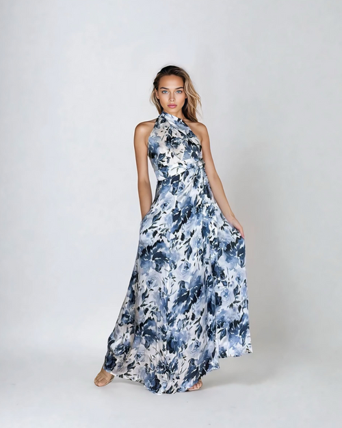 Show Skirt - Sapphire Bloom Baliawear