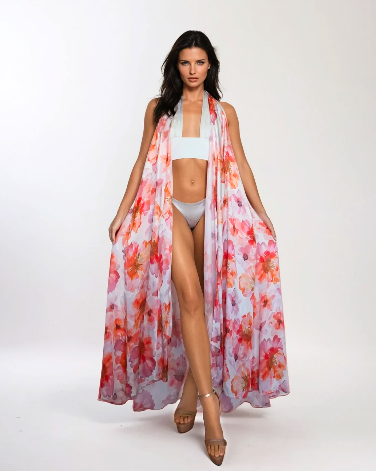 Baliawear Baliawear Show Skirt - Sunset Bloom