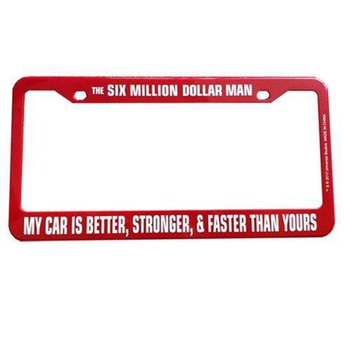 ToyShnip ToyShnip Six Million Dollar Man License Plate Frame