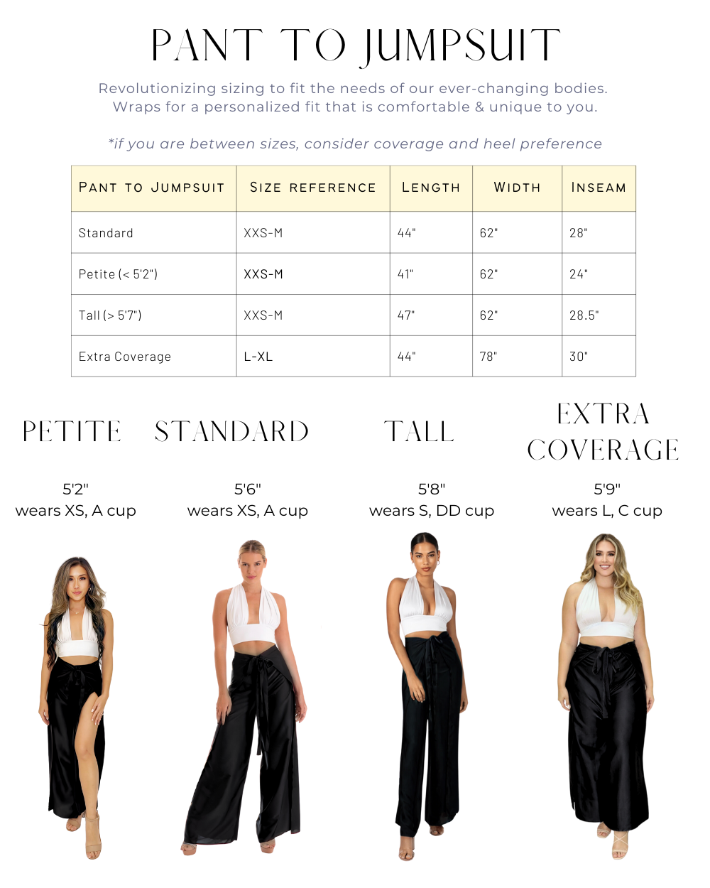 Baliawear Baliawear Pant to Jumpsuit - Plisse