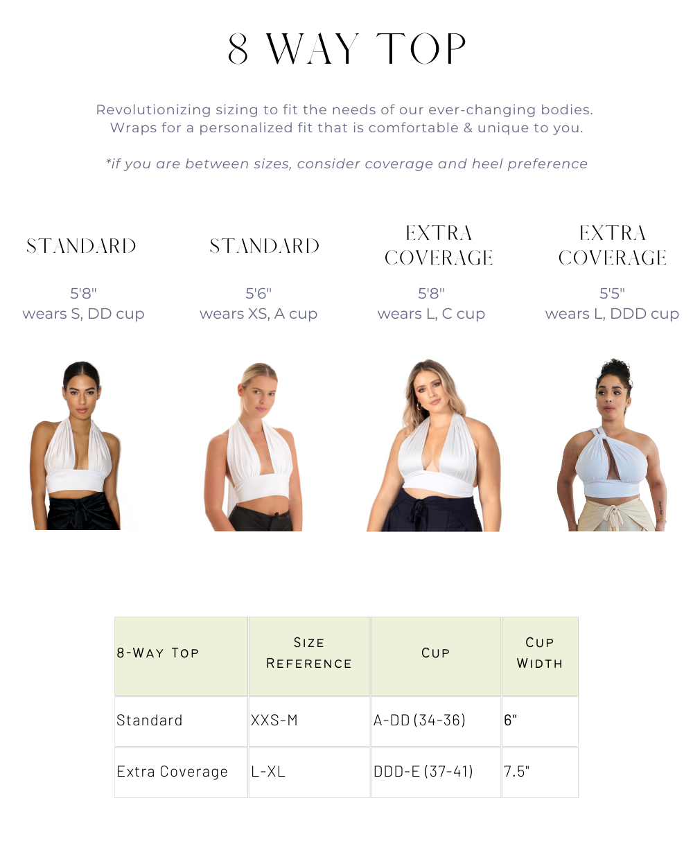 Baliawear Baliawear Balia 8 Way Top - Capri