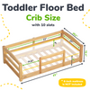 Floor Bed - Crib Size