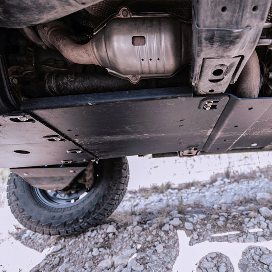 Cali Raised LED Transmission Skid Plate For 2010-2014 Toyota FJ Cruiser