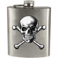 ToyShnip ToyShnip Skull and Crossbones 7oz. Hip Flask