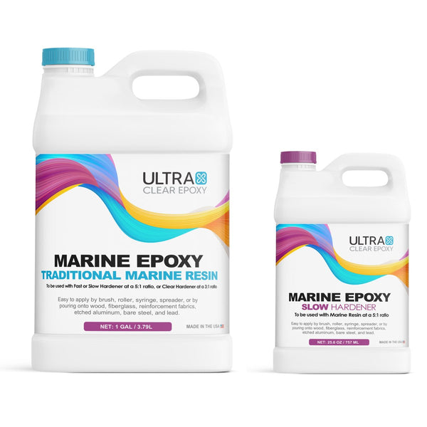Slow Marine Epoxy Kit UltraClear Epoxy
