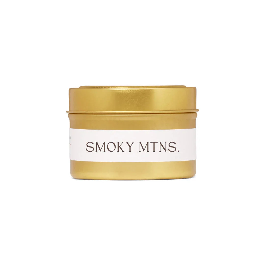 The Roosevelts Candle Co. Smoky Mountain Travel Candle