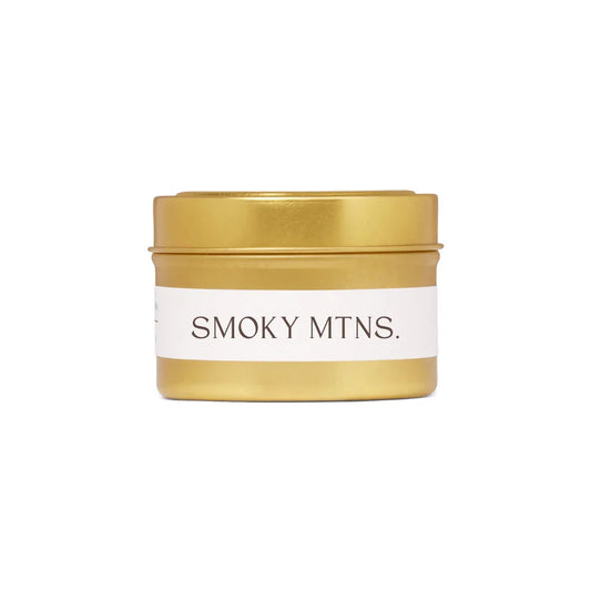 The Roosevelts Candle Co. Smoky Mountain Travel Candle