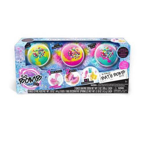 ToyShnip ToyShnip So Bomb DIY - Bath 3 Pack Sunny Island/Pink Lemonade/Bubble – EzBuyCo
