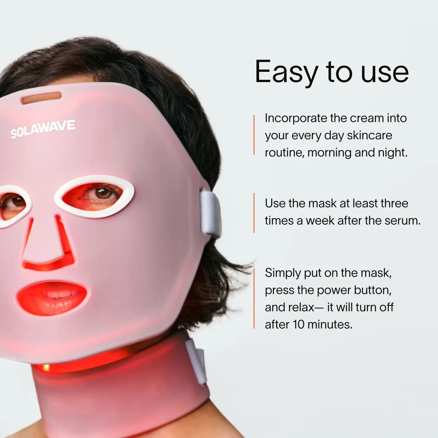 Solawave Solawave Wrinkle Retreat Face Mask & LightBoost Serum Kit