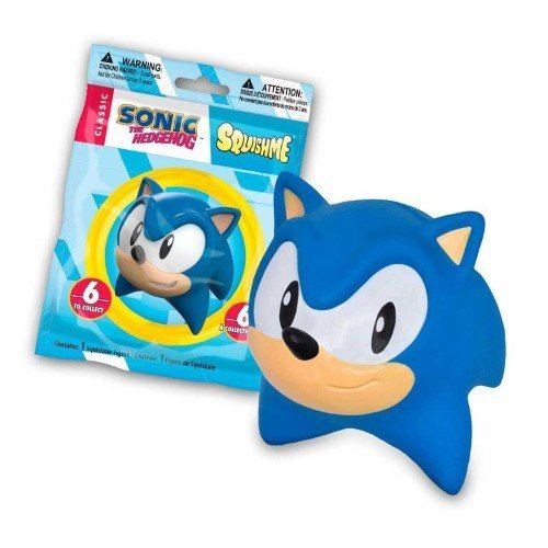 Sonic the Hedgehog SquishMe 2.3" Figure Mystery Bag ToyShnip