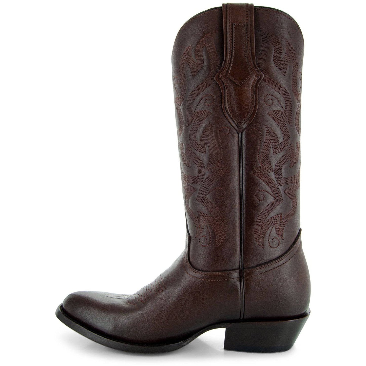 Soto Boots Cowboy Dress Boots | Mens Classic Round-Toe Boots (H7001-Brown)