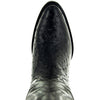 Soto Boots Soto Boots Men's Black Ostrich Print Cowboy Boots (H7002)