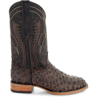 Soto Boots Soto Boots Mens Out of the Wild Brown Ostrich Print Boots H50031