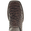 Soto Boots Soto Boots Mens Out of the Wild Brown Ostrich Print Boots H50031