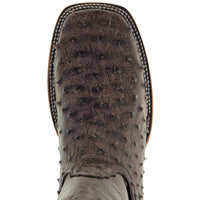 Soto Boots Soto Boots Mens Out of the Wild Brown Ostrich Print Boots H50031