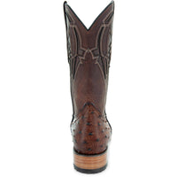 Soto Boots Soto Boots Mens Out of the Wild Cognac Ostrich Print Boots H50031