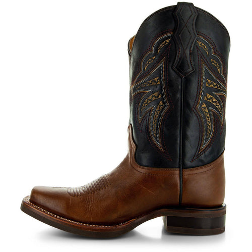 Soto Boots Soto Boots Miel Square Toe Leather Cowboy Boots H4002